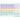 Monatsterminkalender 1M/1S Farbenfroh - Kalender 2026 KFP-B2C Alpha Edition