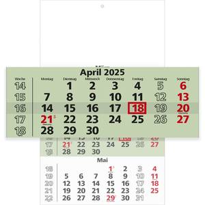 3-maands kalender "Augsburg" 2025