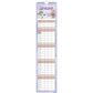 Familieplanner cartoon kalender 2025