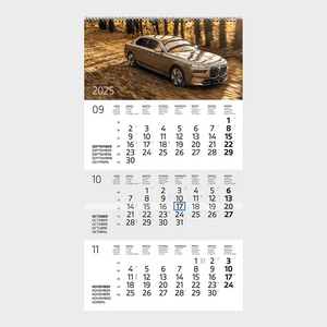 BMW 3-maandenkalender 2025