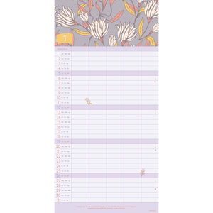 GreenLine Bloemenfamilieplanner 2025