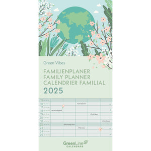 GreenLine Green Vibes familieplanner 2025