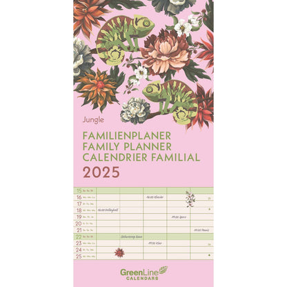 GreenLine Jungle familieplanner 2025