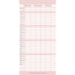 GreenLine Pastel Familieplanner 2025