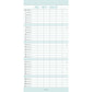 GreenLine Pastel Familieplanner 2025