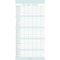 GreenLine Pastel Familieplanner 2025