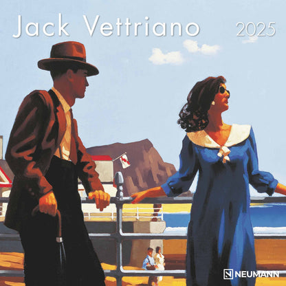 Jack Vettriano 2025 - Broschürenkalender 2025