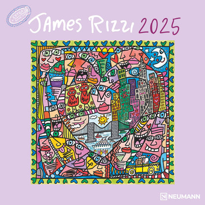 James Rizzi 2025 - Broschürenkalender 2025