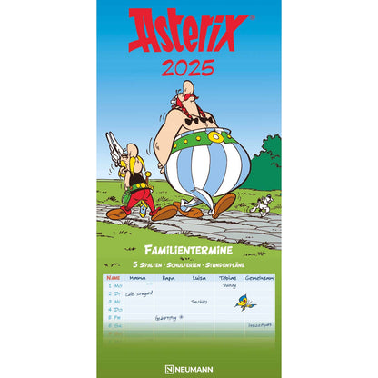 Asterix familieplanner 2025