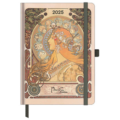 Kunstdagboek Alfons Mucha 2025