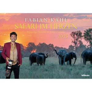 Fabian Kahl: Safari in the Heart Kalender 2025 70x50