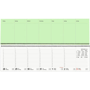 Bureaukalender Perfo XL Recycling 2025