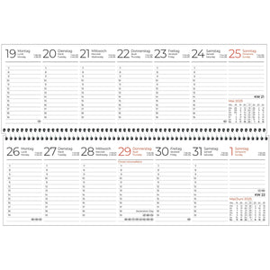 Tafellandschapskalender groen 1W/1S 2025