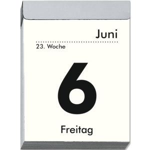 Zettler dagelijkse scheurkalender M - cm 2025