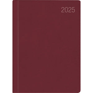 Zakkalender bordeaux 2025