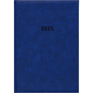 Boekkalender blauw 1D/1S 2025