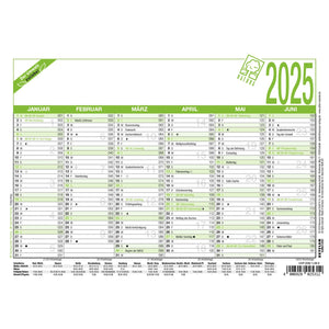 Werkdagkalender recycling A5 2025