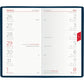 Zakplanner blauw 64 1W/1S 64 pagina's 2025