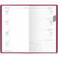 Zakplanner rood 1W/2S 112 pagina's 2025