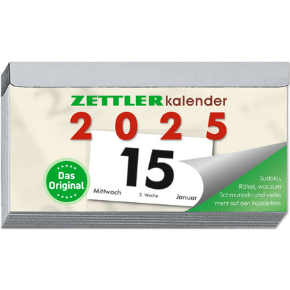 Dagelijkse scheurkalender Q 2025