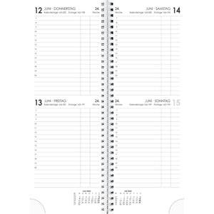 Kleurrijke maandelijkse afsprakenkalender 1M/1S 2025