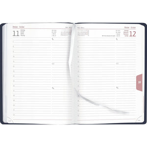 Boekkalender Balacron blauw A5 416 pagina's 2025