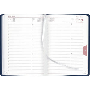 Boekkalender Tucson blauw A5 416 pagina's 2025