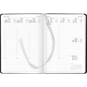 Weekplanner Tucson zwart A5 128 pagina's 2025