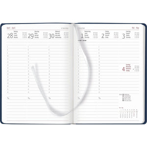 Weekplanner Tucson blauw A5 128 pagina's 2025