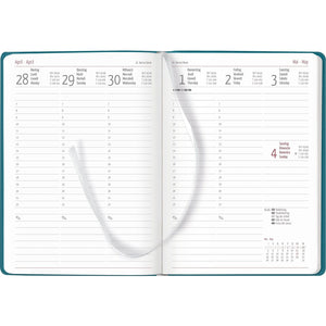 Weekplanner Tucson turquoise A5 128 pagina's 2025