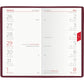 Zakplanner bordeaux 64 1W/1S 64 pagina's 2025