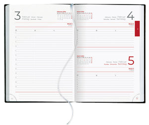 Dagagendakalender 1 week / 6 pagina's - 14,6 x 21 cm