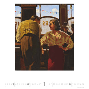 Jack Vettriano 2025 - Wandkalender 2025