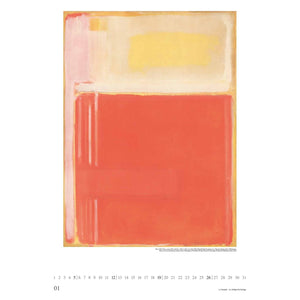 Mark Rothko 2025 - Wandkalender 2025