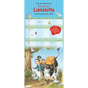 Koe Lieselotte familiekalender 2025