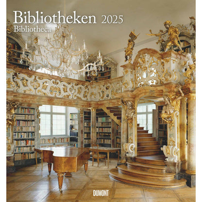 Bibliotheken 2025 - Wandkalender 2025