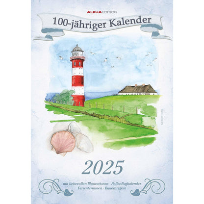 100-jarige kalender 2025