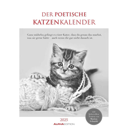 De poëtische kattenkalender 2025