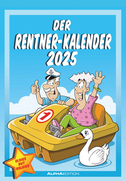 De gepensioneerdenkalender 2025