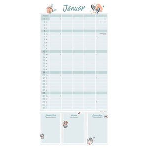 Kleine mooie planner Familieplanner 2025