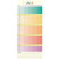 Rainbow XL Familieplanner XL 2025