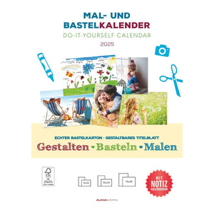 Schilder- en knutselkalender A4 2025