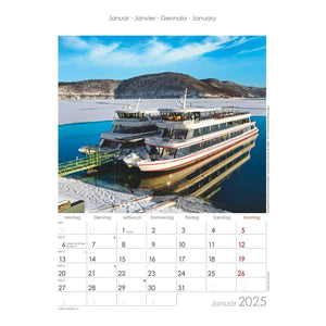 Hessen 2025 - Wandkalender 2025