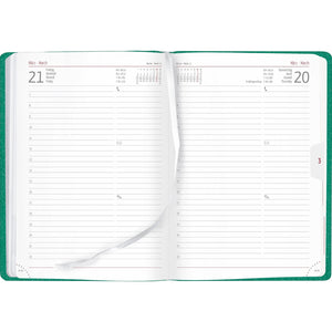 Boekkalender Nature Line Forest A5 2025