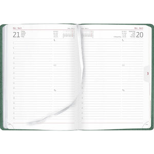 Boekkalender Nature Line Pine A5 2025