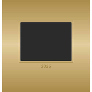 Fotoknutselkalender goud 2025