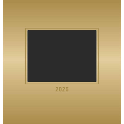 Fotoknutselkalender goud 2025