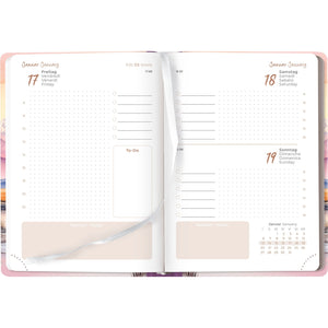 Miniboekkalender Style Terrazzo A6 2025