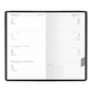 Zakplanner zwarte kalender 1W/2S 2025