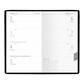 Zakplanner Alpha Zwart 1W/2S 2025